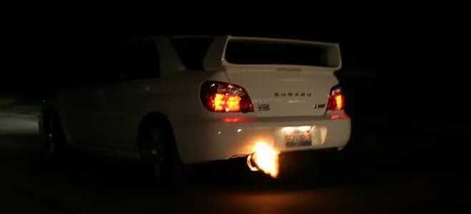 Хлопки в глушителе