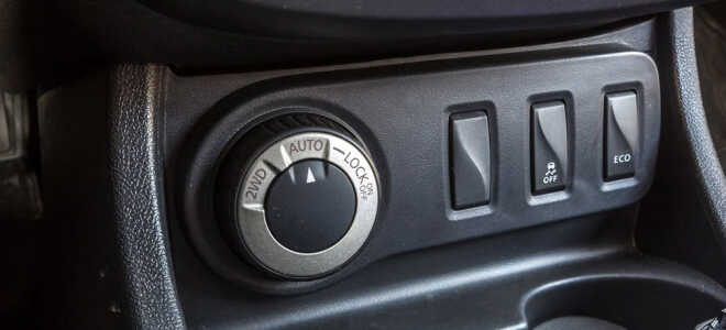 Как включить полный привод на Дастере