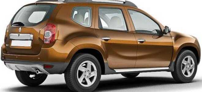 Размеры Рено Дастер