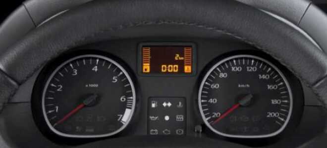 Панель приборов Рено Дастер — символы и индикаторы