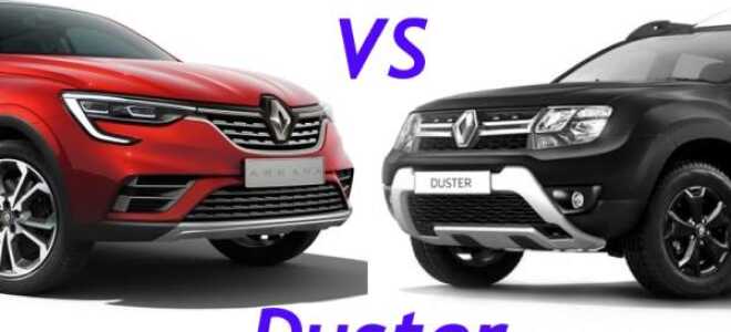 Рено Дастер или Рено Аркана: сравниваем лидеров