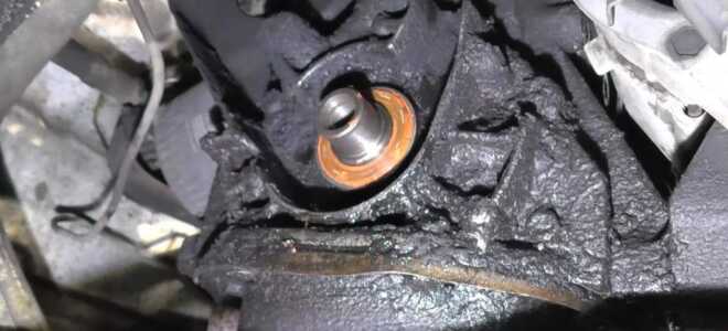 Замена переднего сальника коленвала ВАЗ 2109