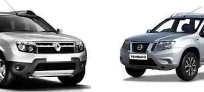 Renault Duster и Nissan Terrano