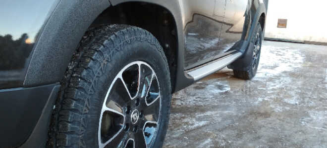 Внедорожные шины на Рено Дастер