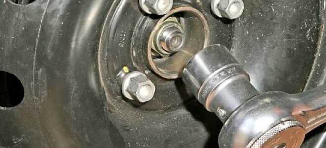 Как заменить передний ступичный подшипник на Renaut Logan