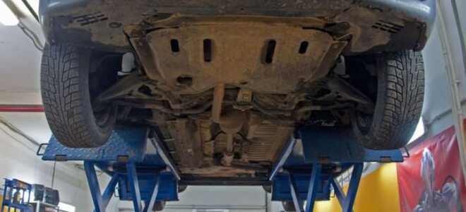 Замена масла в КПП и датчика заднего хода на Renault Logan