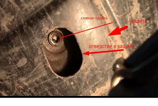 сливная пробка