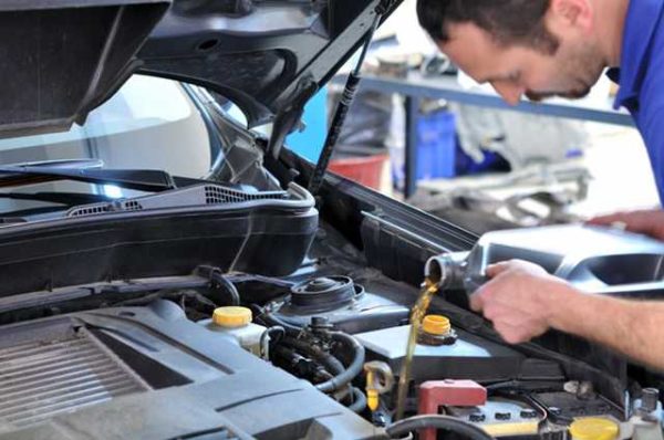 Change oil Duster