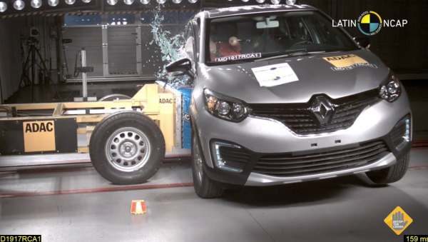 Crash Test Renault Capture