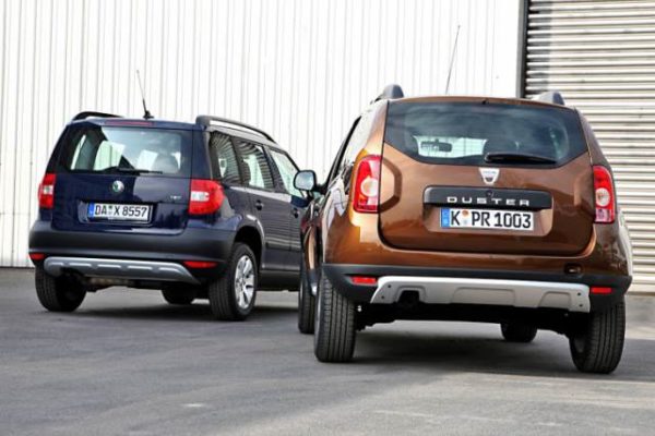 Сравнение Duster-Skoda-Yeti
