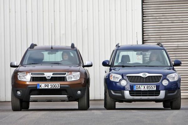 Duster Yeti сравнение