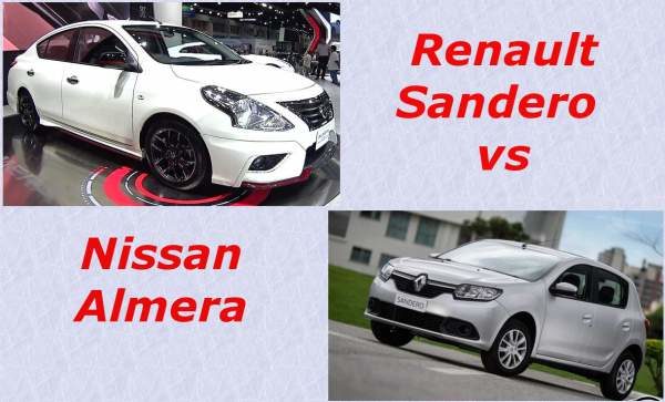 Sandero vs Almera