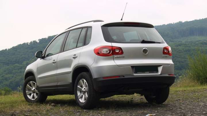 На VW Tiguan первого поколения запасное колесо… отсутствовало