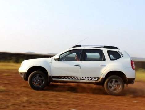 Полноприводный Renault Duster в родной стихии