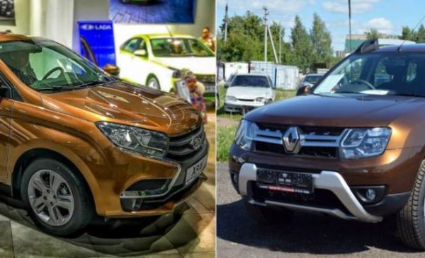 lada xray vs renault duster