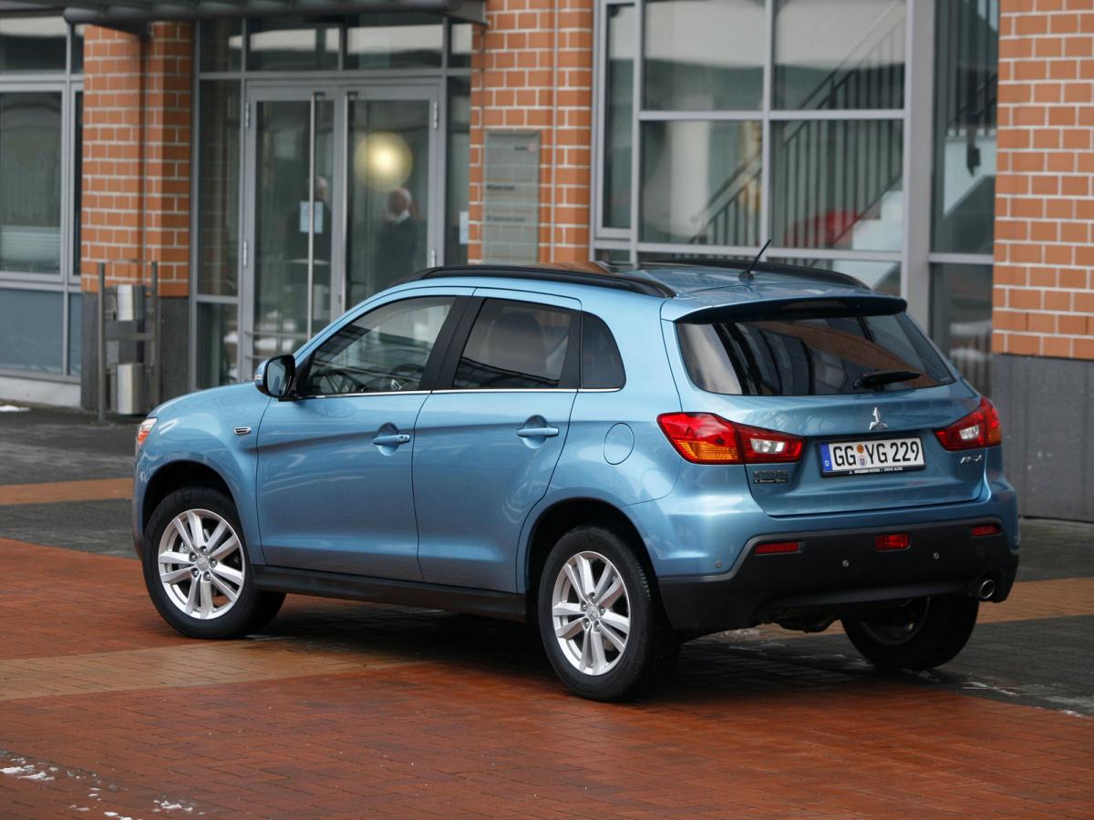 Габариты Mitsubishi ASX