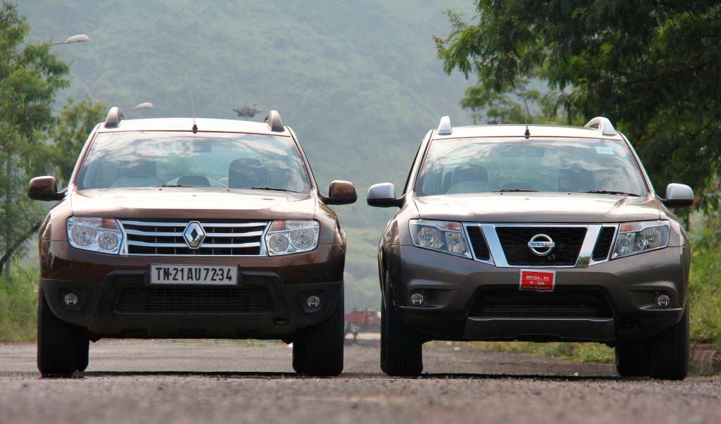 Ниссан Террано и Рено Дастер 