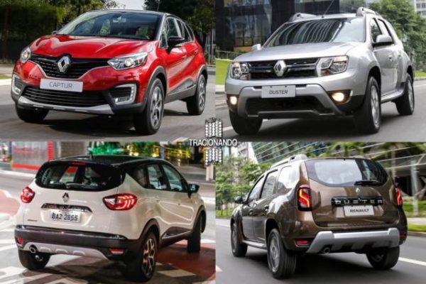 Внешний вид Duster vs Captur