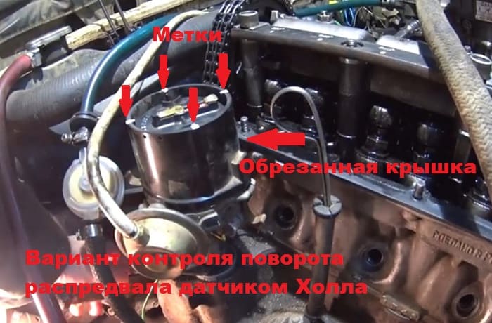 контроль поворота распредвала датчиком Холла