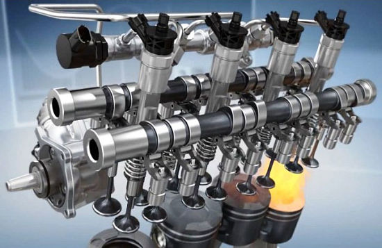 газораспределительный механизм двигателя